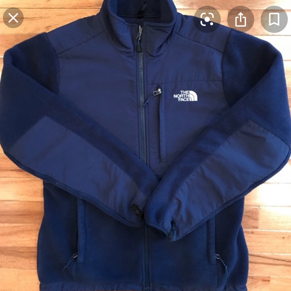 The North Face Denali Womens Navy Jacket GUC